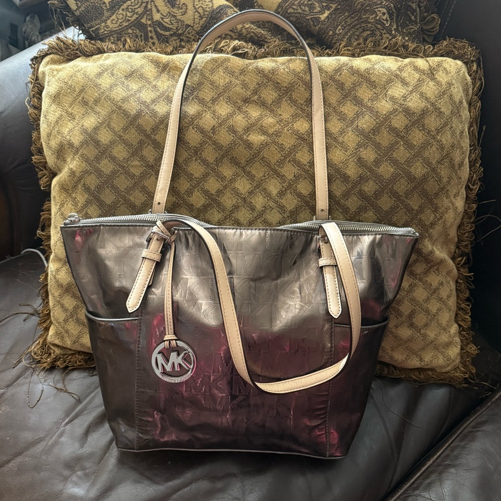 MICHAEL Michael Kors Metallic Tote Bag